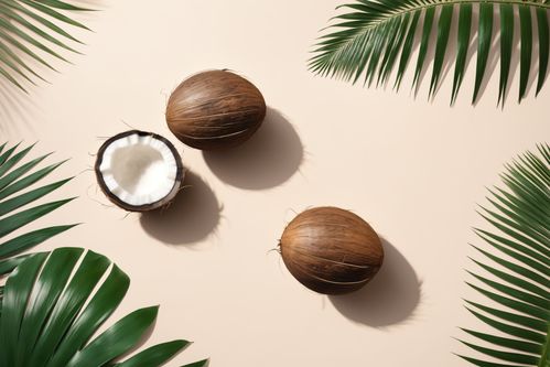 綠色現(xiàn)摘美食可口椰子攝影圖圖片 攝影圖 下載至來源處